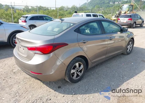 2014 Hyundai Elantra Se/Sport/Limited from USA, damaged, VIN 5NPDH4AE5EH466867